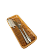 Корзинка Helios светлая для столовых приборов 270х110х40 мм (7304) - изображение 1