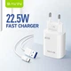 Сетевое зарядное устройство Bavin PC995Y 22.5W USB-A Super Quick Charge + кабель USB-A/Type-C White (C-PC995Y-C-W) - изображение 2