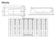 Ванна Radaway MIRELLA 160x70 (WA1-48-160×070) + ножки + сифон R135L - изображение 4