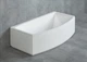 Ванна Radaway TILIA 190x90 (WA1-03-190x090U) + ніжки + сифон R135L - зображення 3