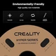 Пластик, филамент CREALITY Hyper PLA для 3D принтера 1кг, 1.75мм Черный - изображение 2