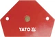 Магнитная струбцина для сварки YATO 64 х 95 х 14 мм 11.5 кг (YT-0866) - изображение 1
