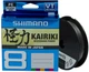 Шнур Shimano Kairiki 8 PE (Steel Gray) 150м 0.10мм 6.5кг / 14lb (2266-97-09) - зображення 2