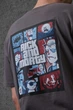 Чоловіча Оверсайз Футболка З Принтом Without Rick and Morty S/M Dark Gray - изображение 5