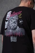 Чоловіча Оверсайз Футболка З Принтом Without Feelings 2XL/3XL Black - изображение 5