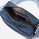 Сумка кросс боди через плечо женская из натуральная кожи Vintage leather-22605 Синяя - изображение 11