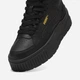 Женские демисезонные ботинки низкие Puma Karmen II Idol Mid 39746302 38 (5UK) 24 см Puma Black-Puma Black-Puma Gold (4067979738835) - изображение 5