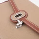Сумка кросс боди через плечо женская из натуральная кожи Vintage leather-22620 Бежевая - изображение 9