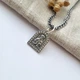 Серебряная икона ладанка Св. Миколай серебро 925 пробы Черненное 3313ч 1.90г - изображение 3