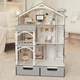 Кукольный домик NestWood Смарт Хаус с лифтом и ящиками для ЛОЛ с мебелью Eco (kdl011oe) - изображение 10