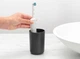 Стакан для зубних щіток Brabantia ReNew 7,6х7,6х11 см чорний (280283) - зображення 7