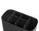 Органайзер для зубных щеток Joseph Joseph EasyStore Matt Black 8,6х17,1х12,8 см (70599) - изображение 6
