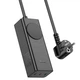 Мережевий фільтр Hoco NS4 1x220V+1хUSB+2хType-C 65W 3A PD/QC 4000W 1.5М електричний подовжувач швидка зарядка для пристроїв Android Iphone Чорний - изображение 4