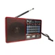 Радиоприемник радио Golon RX 8866 FM/Usb/Sd Red - изображение 2