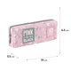 Пенал школьный для девочки Kite Pink is new Black 19х6.5х3.5 см 1 отделение прямоугольный на молнии розовый с серым (K24-642-9) - изображение 2