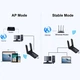Wi-Fi/Bluetooth адаптер U&P WB603 Black (SHT-WB603-BK) - изображение 9