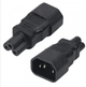 Перехідник живлення для ноутбука WA-0004 IEC320 C14 to C5 Black - зображення 2