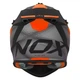 Мотошолом NOX N633 Fusion Black/Orange, XXL - зображення 3