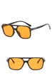 Сонцезахисні окуляри з жовтими лінзами "Vintage Aviator" Honey Fashion Accessories чорний (4-138) - изображение 3
