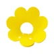 М'який комір-подушка для кішок Lesko DT-1063 Flower L Yellow післяопераційний захисний - зображення 2