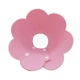 Мягкий воротник-подушка для кошек Lesko DT-1063 Flower Pink XL послеоперационный защитный от вылизывания - изображение 1