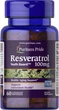 Ресвератрол 100 мг Puritan's Pride Resveratrol для здоров'я серця 60 капсул - зображення 1