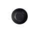 Фарфоровый салатник-сахарница круглый Black Porland 210 мл 10 см 382125/Bl - изображение 2