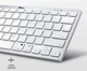 Клавіатура бездротова Trust Nado Bluetooth Silver (UKR) - зображення 3