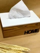 Серветниця HOME 24х15х8,5см білий-кипарис - зображення 2