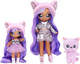 Zestaw lalek z akcesoriami Na! Na! Na! Surprise Family Lavender Kitty Family (0035051575962) - obraz 2