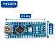 Плата Arduino Nano V3.0 AVR ATmega328 P-20AU CH340 670269 - изображение 2