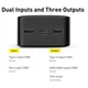 УМБ Портативная Батарея Baseus Bipow Overseas Power Bank 15W 30000mAh Черный - изображение 9