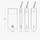 УМБ Портативная Батарея Baseus Bipow Overseas Power Bank 15W 30000mAh Черный - изображение 10