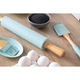 Качалка Ardesto Tasty baking 43,5 см Silicon/Wood Tiffany Blue (AR2323T) - изображение 3