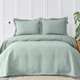 Покривало з наволочкою Karaca Home - Charm bold mavi блакитний 160*240 полуторний - зображення 1