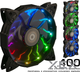 Вентилятор FRIME Iris LED Fan 12LED Auto Effect (FLF-HB120AUTO12) - изображение 2