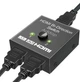 HDMI розгалуджувач двонаправлений Bi-Direction Switch на 2 порти Addap HVS-03 переключатель + комутатор 2 в 1 (7584) - зображення 1