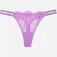 Трусики стрінги жіночі Victoria's Secret 833607987 S Бузкові (1159807311) - зображення 4