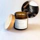 Ароматична свічка з ароматом Black cardamom & cream (кардамон та вершки) 100ml в янтарній (коричневій) баночці (Nairobi wood) - зображення 1