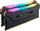 Pamięć Corsair DDR4-3600 16384MB PC4-28800 (Kit of 2x8192) Vengeance RGB PRO Black (CMW16GX4M2Z3600C18) - obraz 2