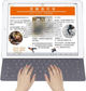 Клавиатура беспроводная Annadue Portable Wireless Grey для IPad Gen 1/2 (UKR) - изображение 2