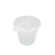 Відро господарське Asude Plastik 15л, прозорий (ASD104) - зображення 3