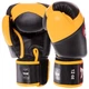 Перчатки боксерские кожаные TWINS VELCRO BGVL13 (размер 14oz, Черный-желтый) - изображение 2
