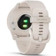 Смарт-годинник Garmin vivomove Trend, WW, White Cream, Silicone, GPS (010-02665-01) - изображение 3