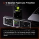Чехол DOCKCASE Explorer Edition M2 SSD 10s Power Protection, SSD Detection Health Detection, Dual USB-C 3.2 Gen 2 Ports (10Gbps) поддерживает NVMe SSD до 4 ТБ - черный - изображение 2
