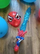 Игровой набор супергероя Халк Меч свет звук лазер Маска светиться - изображение 2