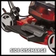 Газонокосилка Einhell GE-CM 36/48 Li M - Solo, 36В, PXC, 48 см, мульчирование (без АКБ и ЗУ) (3413054) - изображение 3