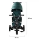 Детский велосипед Kinderkraft Easytwist Midnight Green (KKRETWIGRE0000) (5902533914500) - изображение 12