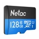 Карта пам'яті Netac microSD 128GB C10 UHS-I R80MB/s + SD - зображення 3