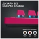 Клавіатура Logitech G PRO X TKL Lightspeed Magenta (920-012159) - зображення 8